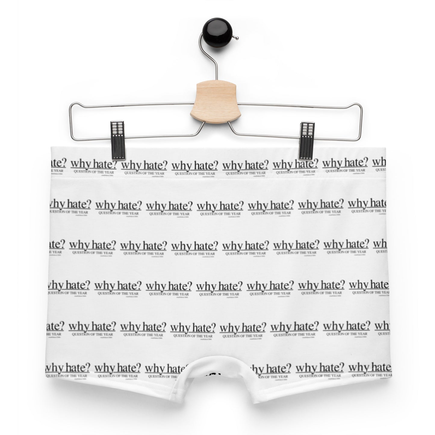 Why Hate? (#001) Boxer Briefs