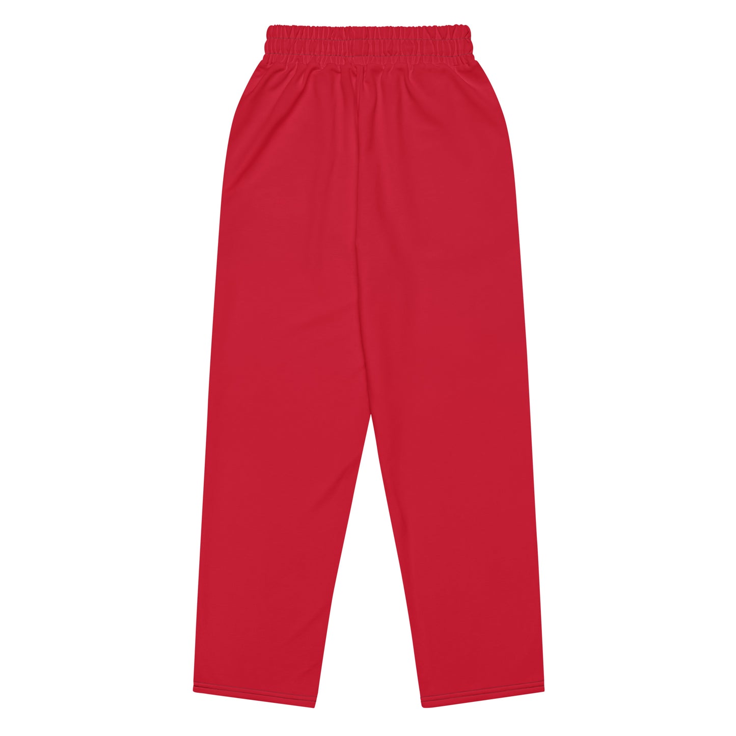 why hate? (Classic) Red Wide-leg joggers