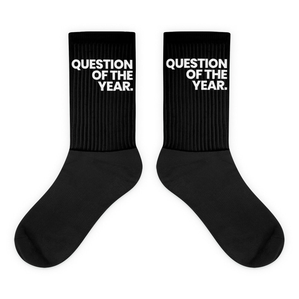 Question Of The Year - Black Socks