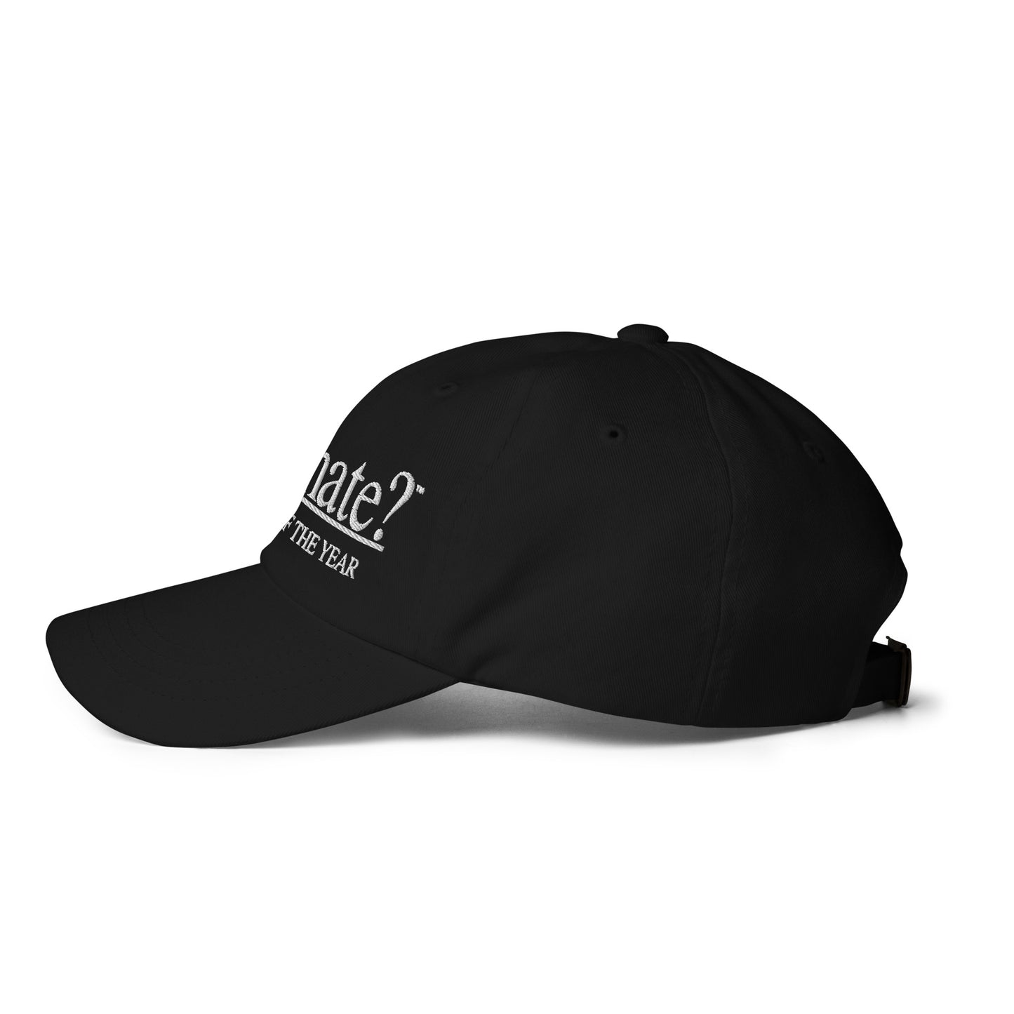 why hate? (Classic) Black Dad hat