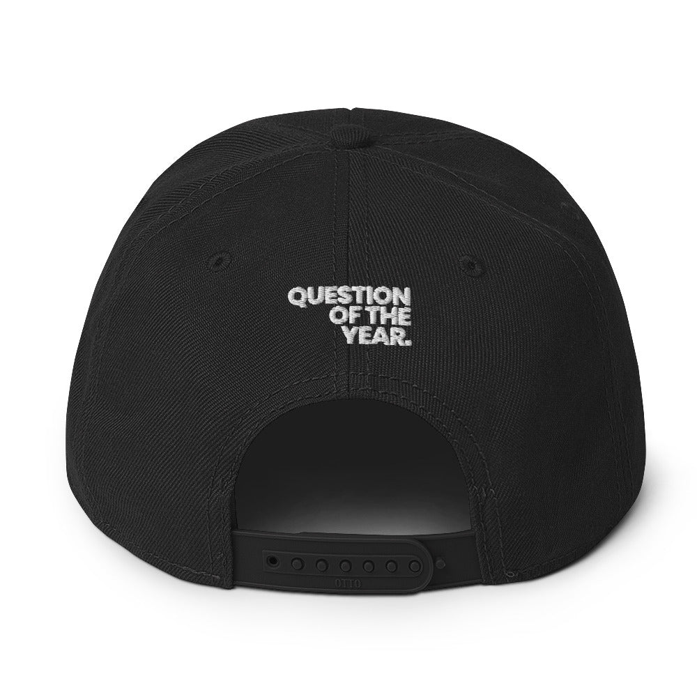 why hate? (Classic) Black Snapback Hat